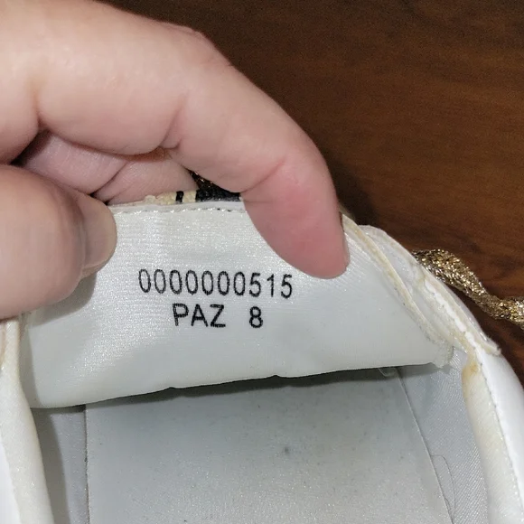 ShuShop White and Green Sneakers with Star Logo - Picture 7 of 7